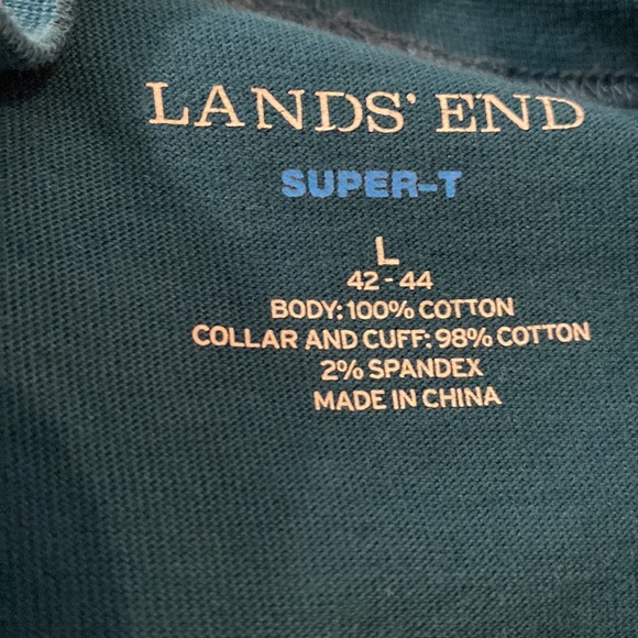 LANDS’ END SUPER-T SIZE L - Picture 3 of 3